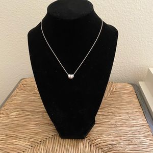Tiffany Elsa Peretti bean necklace